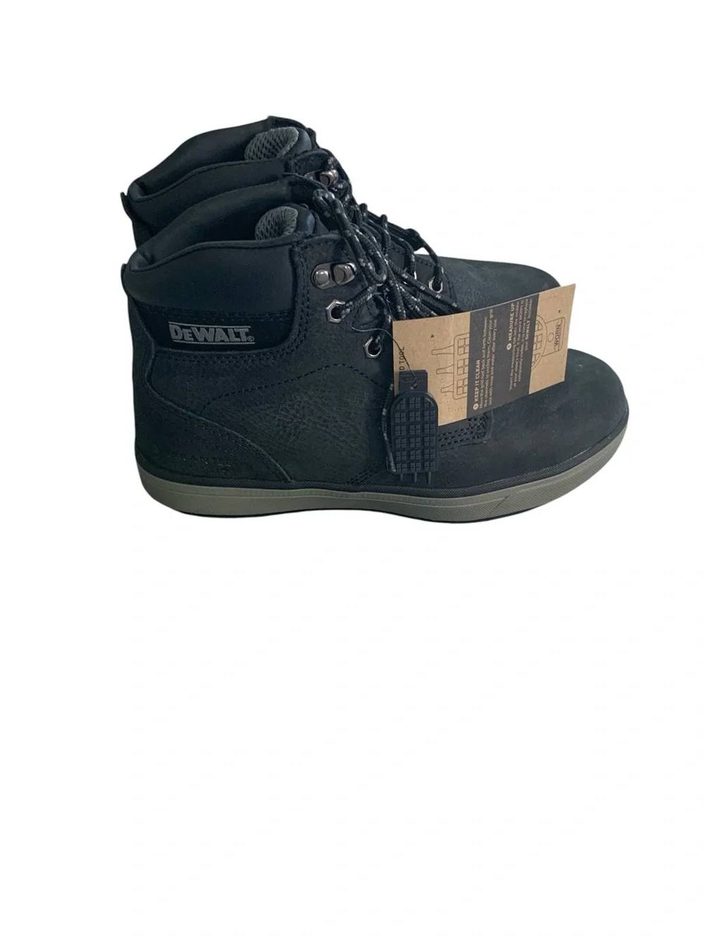 DEWALT Men's Black Industrial Work Boots - Lace-Up Ankle Boots